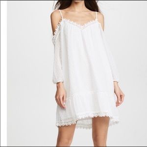 BB Dakota Dress Millie chiffon Swiss dot ivory